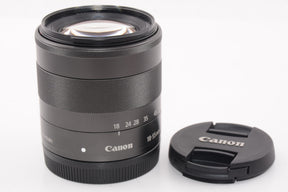 【外観特上級】Canon 標準ズームレンズ EF-M18-55mm F3.5-5.6IS STM