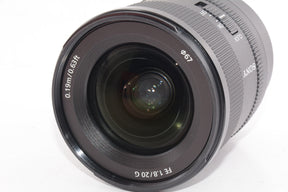 【ほぼ新品】ソニー SONY  FE 20mm F1.8 G Eマウント35mm SEL20F18G