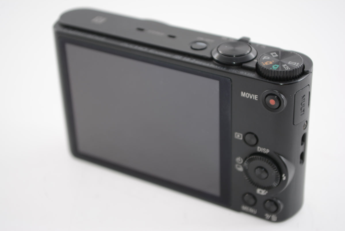 【外観並級】ソニー デジタルカメラ Cyber-shot WX350 ブラック DSC-WX350-B