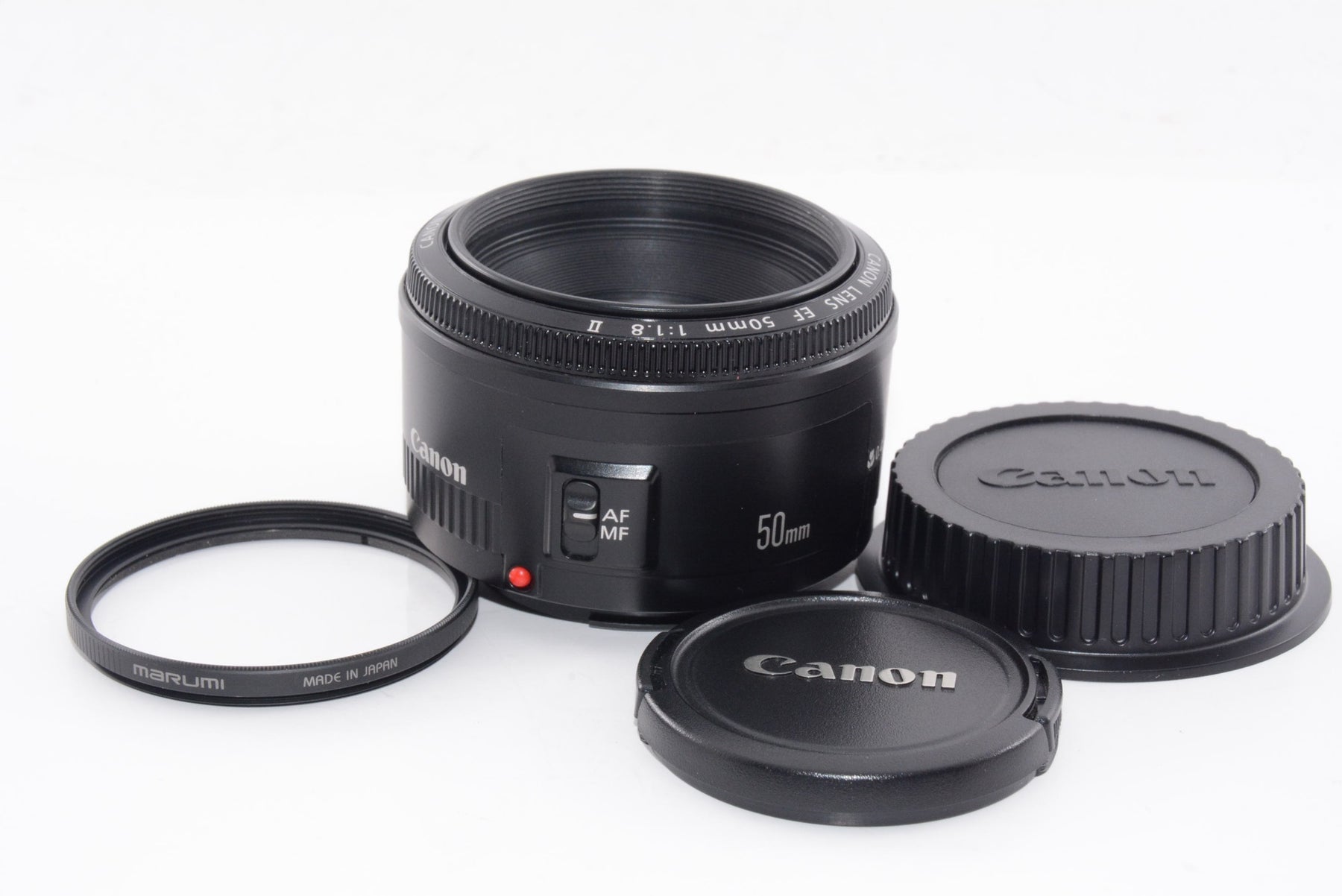 【外観特上級】Canon 単焦点レンズ EF50mm F1.8 II フルサイズ対応