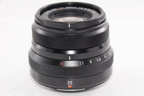 【外観特上級】FUJIFILM 単焦点標準レンズ XF35mmF2R WR B ブラック