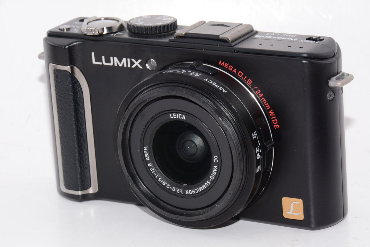 【外観特上級】パナソニック デジタルカメラ LUMIX (ルミックス) LX3 ブラック DMC-LX3-K