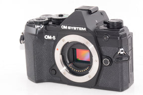 【外観特上級】OM SYSTEM OM-5 ボディー ブラック