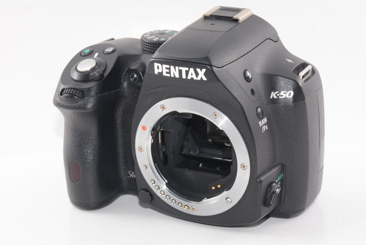 【外観特上級】PENTAX デジタル一眼レフ K-50 ボディ ブラック K-50 BODY BLACK