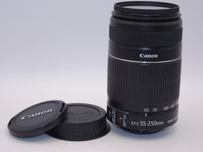 【外観特上級】Canon 望遠ズームレンズ EF-S55-250mm F4-5.6 IS II