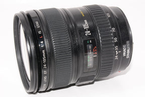 【外観特上級】Canon 標準ズームレンズ EF24-105mm F4L IS USM