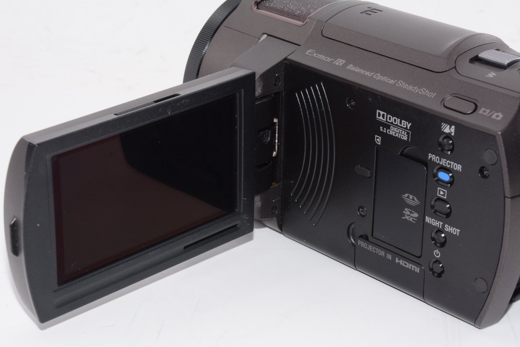 【外観特上級】SONY 4Kビデオカメラ Handycam FDR-AXP35 ブロンズブラウン 光学10倍 FDR-AXP35-TI