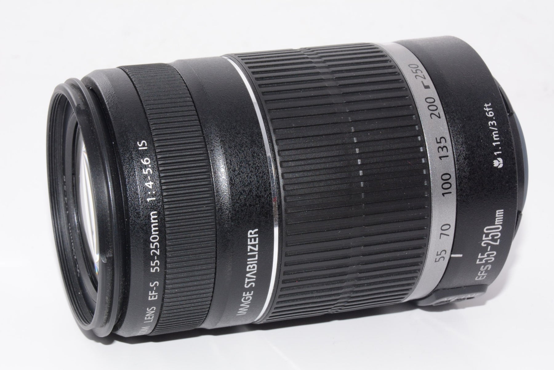 【外観特上級】Canon 望遠レンズ EF-S55-250mm F4-5.6 IS