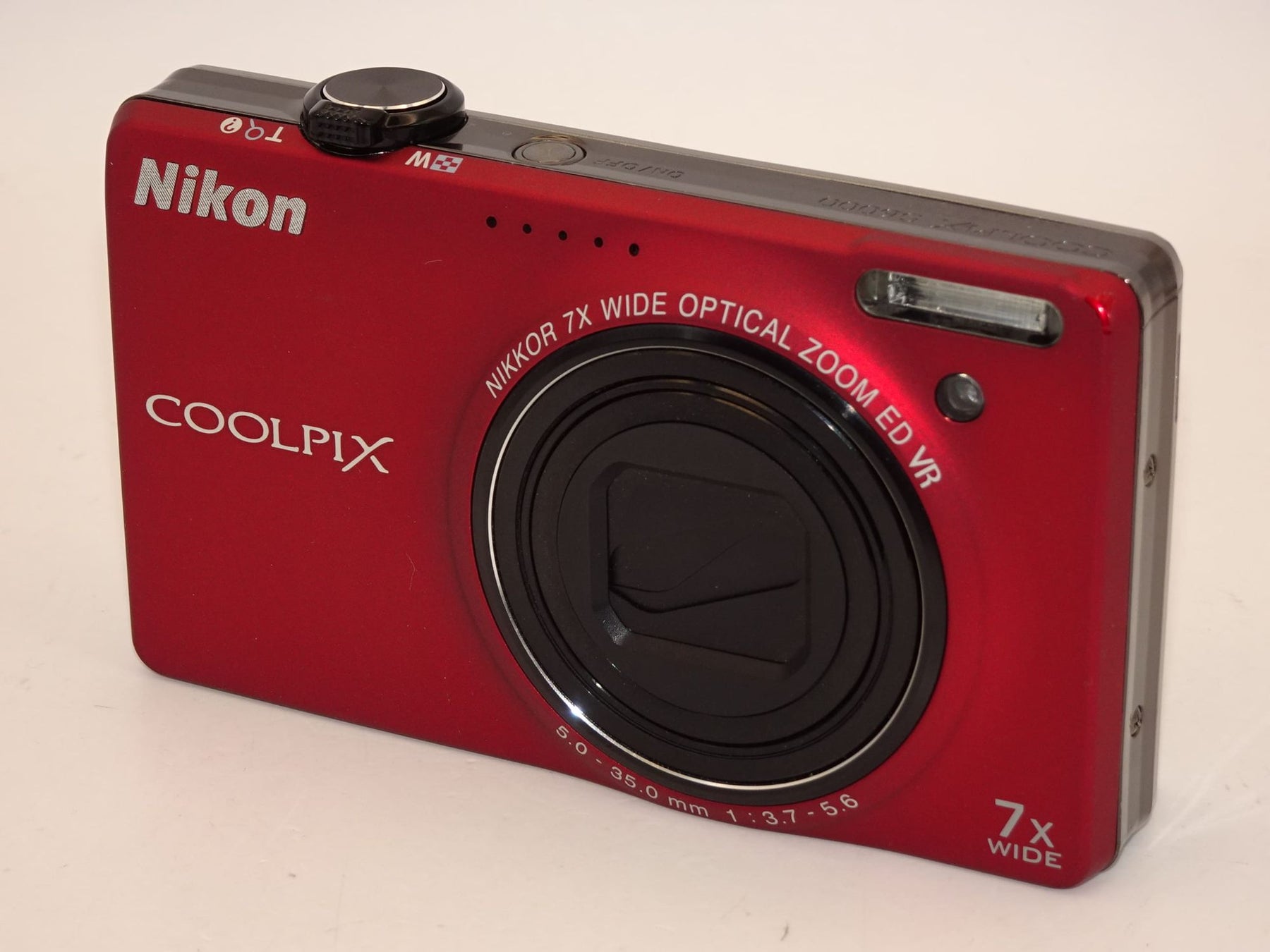 【外観並級】Nikon デジタルカメラ COOLPIX (クールピクス) S6000 フラッシュレッド S6000RD