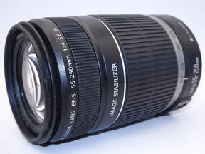 【外観特上級】Canon 望遠レンズ EF-S55-250mm F4-5.6 IS