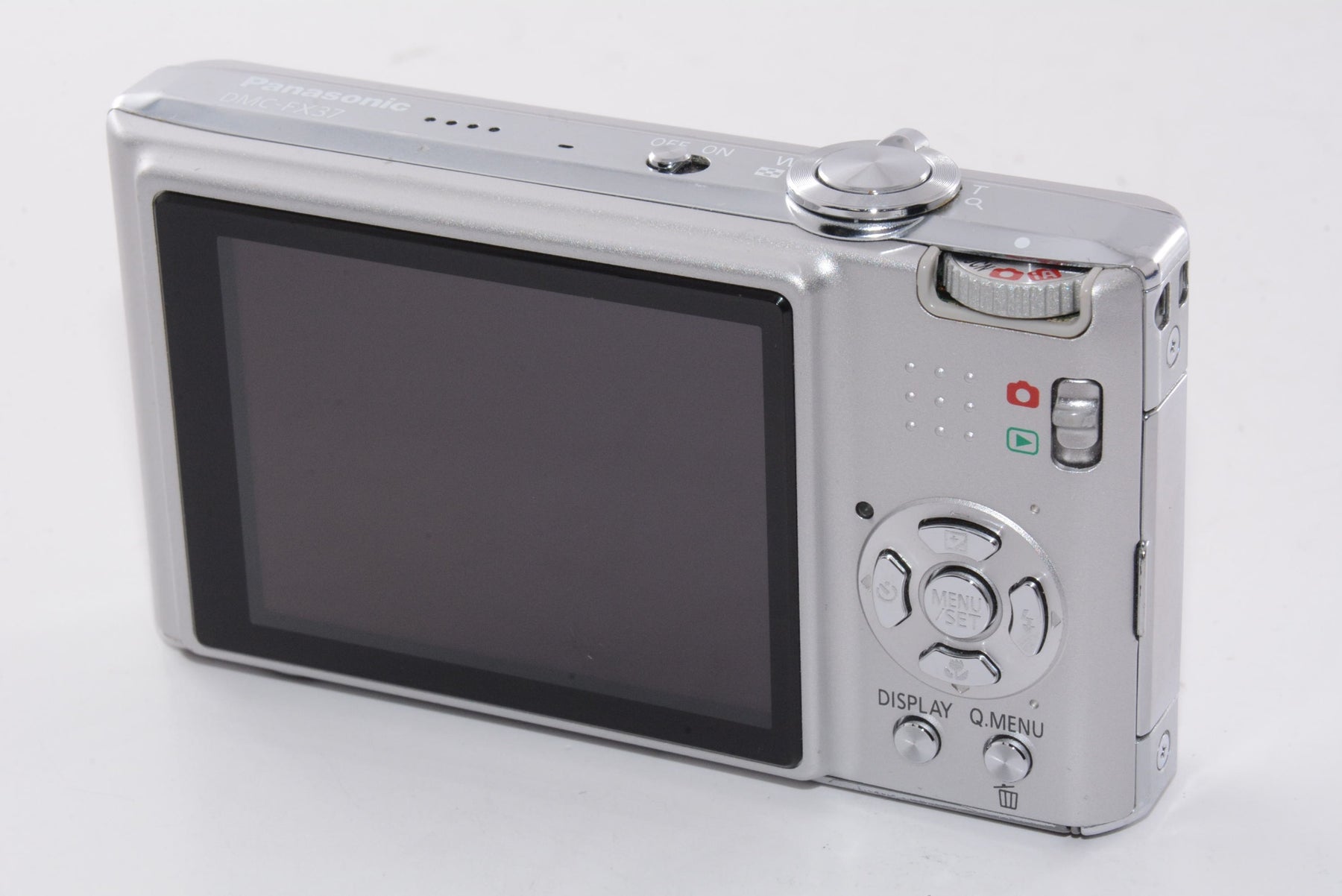 【外観並級】パナソニック デジタルカメラ LUMIX (ルミックス)  DMC-FX37-S