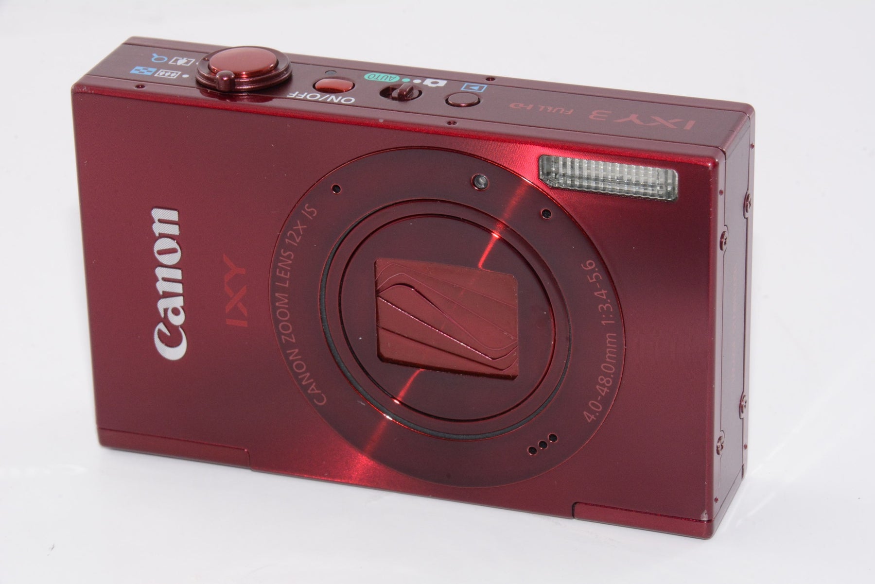 【外観並級】Canon デジタルカメラ IXY 3  約1010万画素 光学12倍ズーム レッド IXY3(RE)