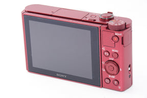 【外観特上級】SONY デジタルカメラ DSC-WX500 レッド Cyber-shot