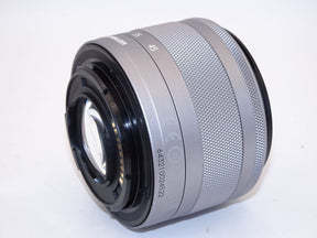 【外観並級】Canon 標準ズームレンズ EF-M15-45mm F3.5-6.3IS STM(シルバー) ミラーレス一眼対応 EF-M15-45ISSTMSL