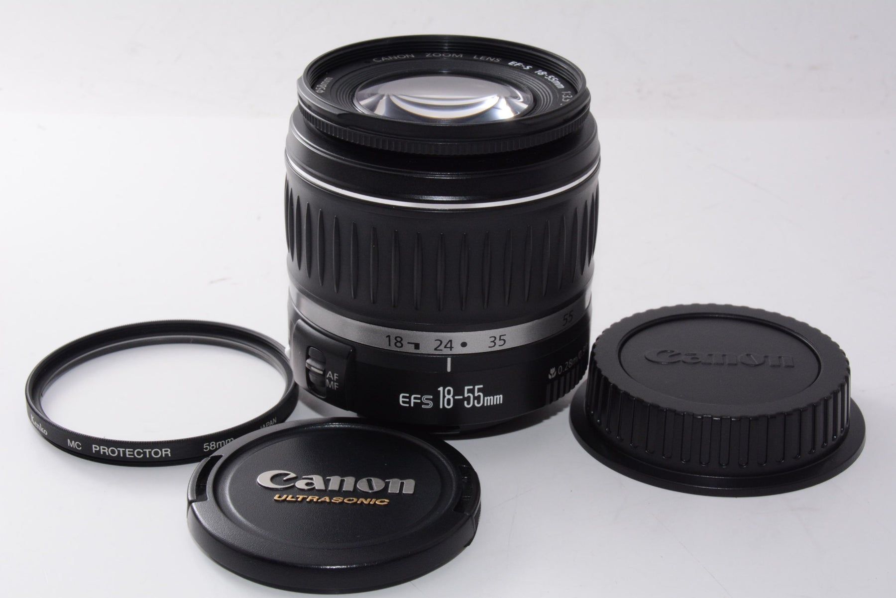 【外観特上級】Canon 標準ズームレンズ EF-S18-55mm F3.5-.5.6 IS II