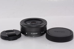 【外観特上級】Canon EF-M22mm F2 STM ミラーレス一眼対応