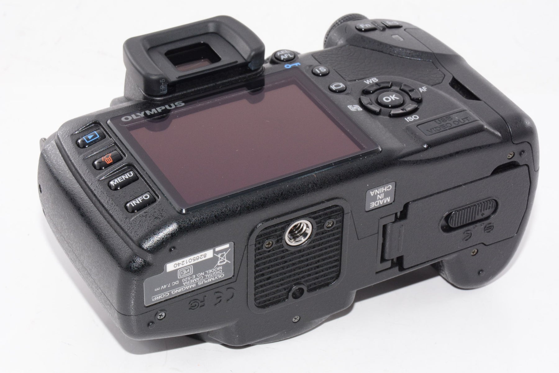 【外観特上級】OLYMPUS デジタル一眼レフカメラ E-520 ダブルズームキット E-520WKIT