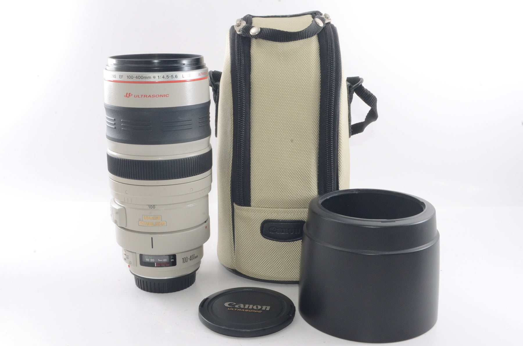 【外観並級】Canon 望遠ズームレンズ EF100-400mm F4.5-5.6L IS USM フルサイズ対応