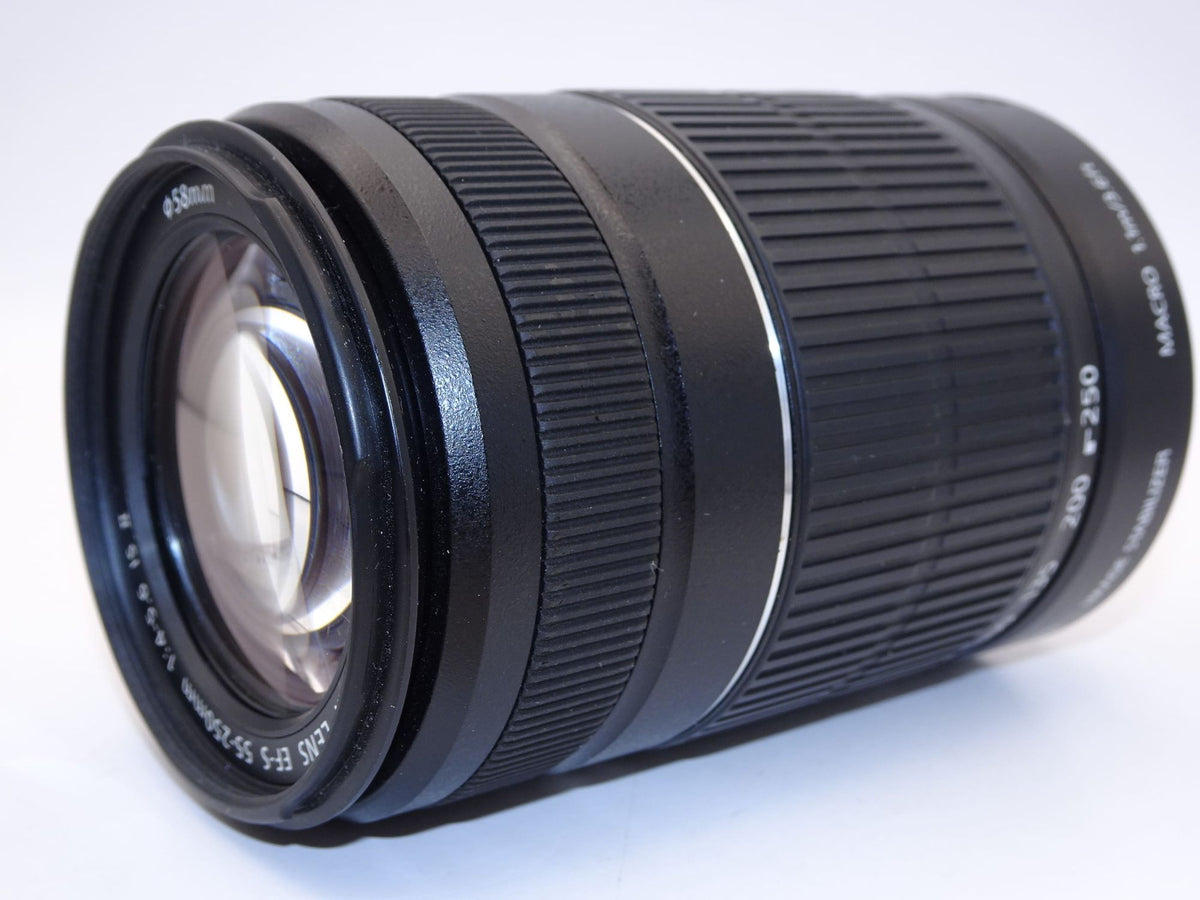 【外観特上級】Canon 望遠ズームレンズ EF-S55-250mm F4-5.6 IS II