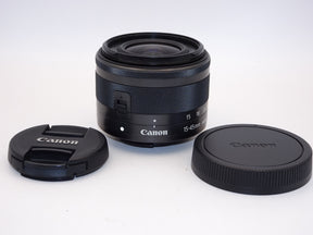 【外観特上級】Canon 標準ズームレンズ EF-M15-45mm F3.5-6.3IS STM(グラファイト) ミラーレス一眼対応 EF-M15-45ISSTM