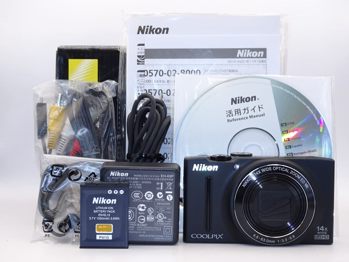 【外観特上級】Nikon デジタルカメラ COOLPIX  S8200 ノーブルブラック