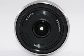 【外観特上級】ソニー SONY 単焦点レンズ E 16mm F2.8 ソニー Eマウント用 SEL16F28