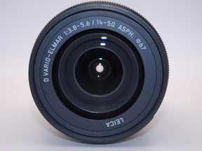 【外観特上級】パナソニック フォーサーズ用 D VARIO-ELMAR 14-50mm F3.8-5.6 ASPH. MEGA O.I.S. L-RS014050