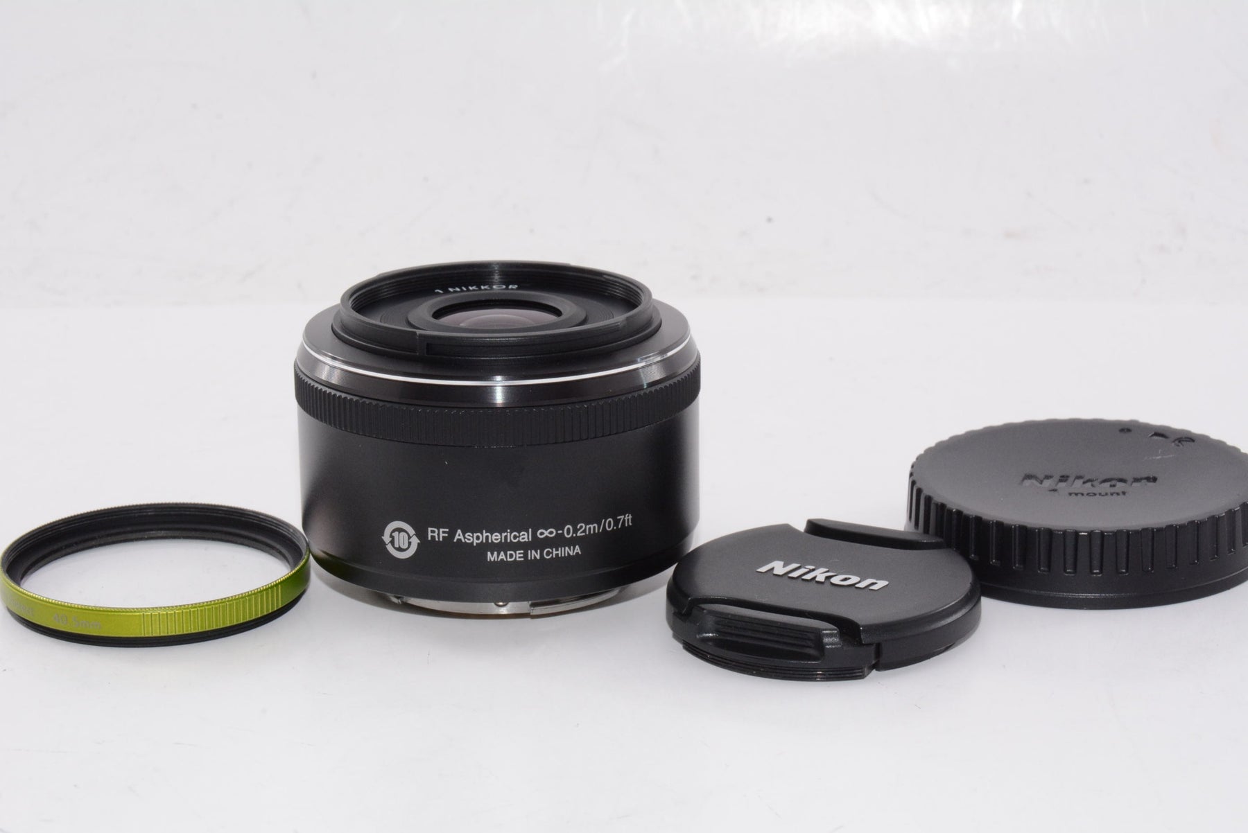 【外観特上級】Nikon 単焦点レンズ 1 NIKKOR 18.5mm f/1.8  ブラック ニコンCXフォーマット専用