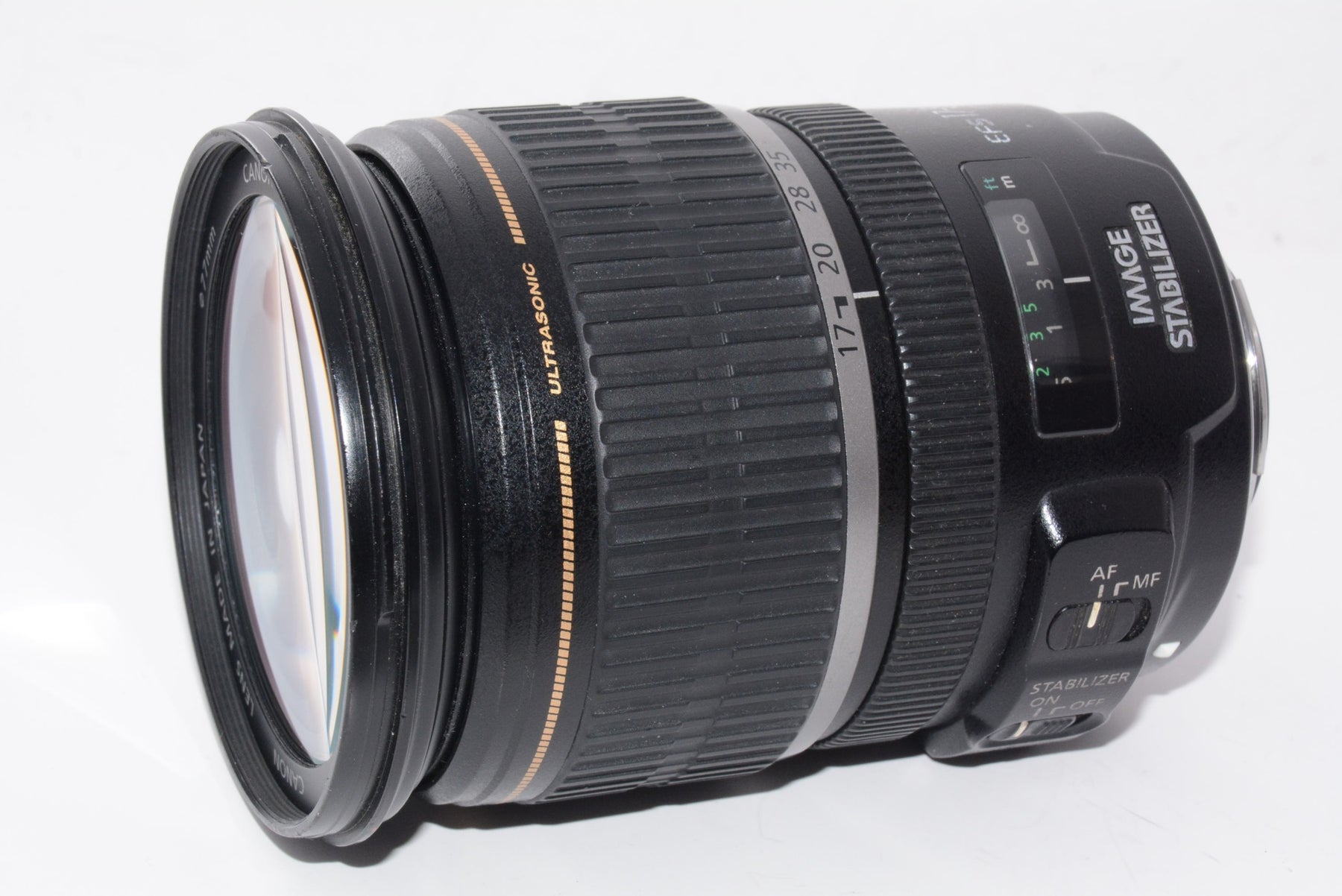 【外観並級】Canon 標準ズームレンズ EF-S17-55mm F2.8 IS USM APS-C対応
