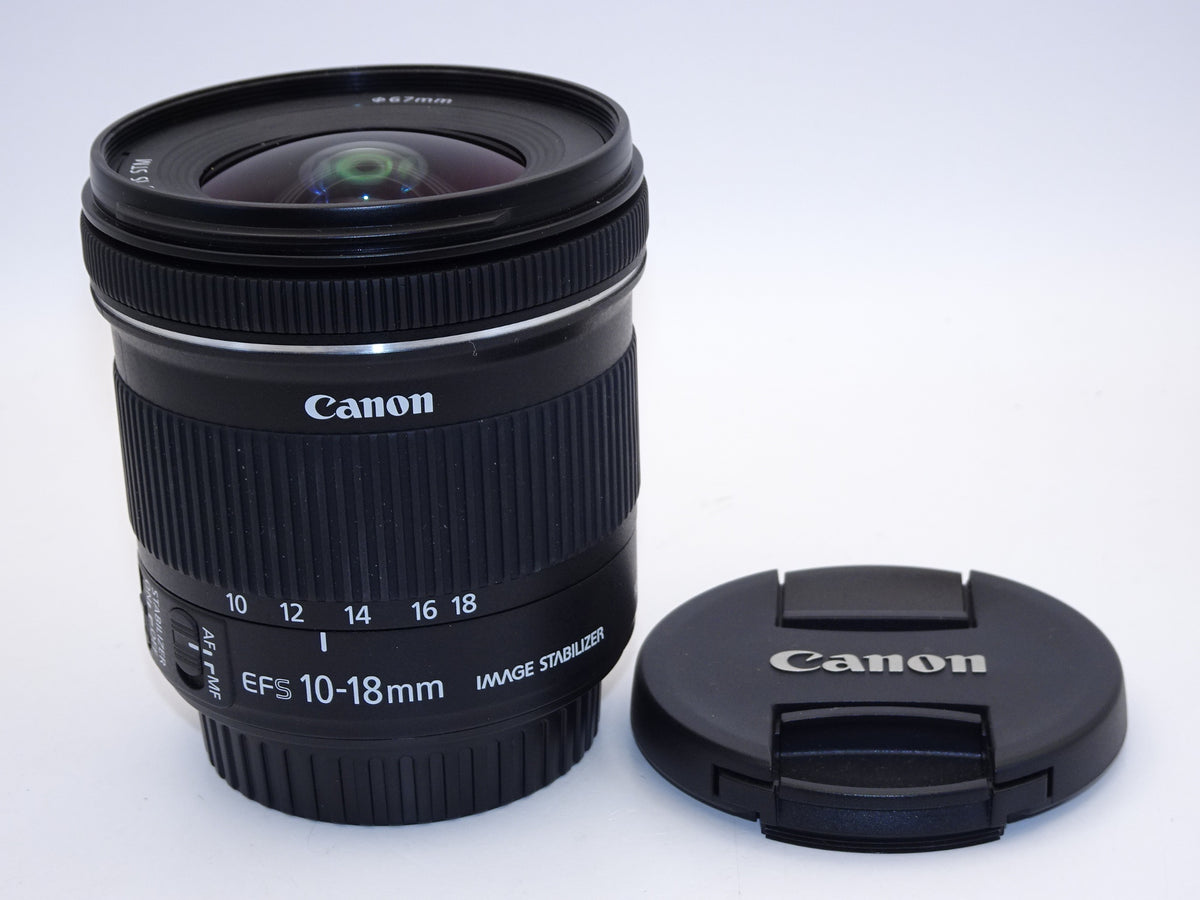 【外観特上級】Canon 超広角ズームレンズ EF-S10-18mm F4.5-5.6 IS STM