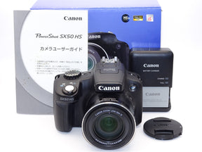 【外観特上級】Canon デジタルカメラ PowerShot SX50HS ブラック PSSX50HS