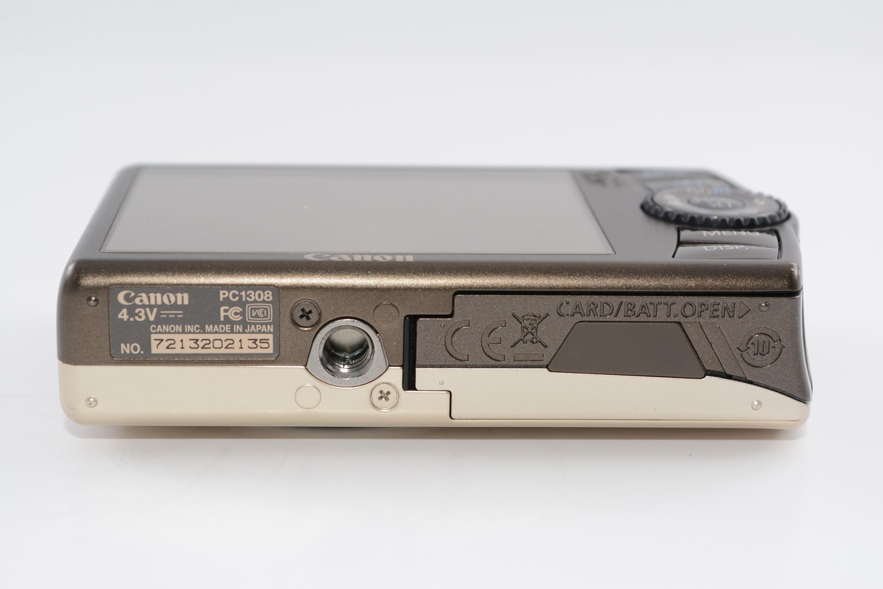 【外観特上級】Canon デジタルカメラ IXY DIGITAL (イクシ) 920 IS ゴールド IXYD920IS(GL)