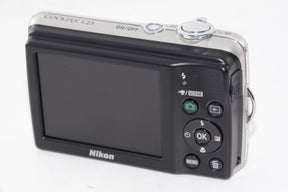 【外観特上級】NikonデジタルカメラCOOLPIX L23 シルバー