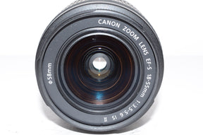 【外観特上級】Canon 標準ズームレンズ EF-S18-55mm F3.5-.5.6 IS II