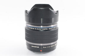【外観並級】OLYMPUS マイクロフォーサーズ用フィッシュアイレンズ M.ZUIKO DIGITAL ED 8mm F1.8 Fisheye PRO EF-M0818PROBLK