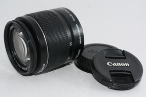 【外観並級】Canon 標準ズームレンズ EF-S18-55mm F3.5-.5.6 IS II