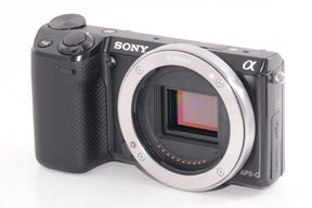 【外観特上級】SONY ミラーレス一眼 α NEX-5R パワーズームレンズキット NEX-5RL/B