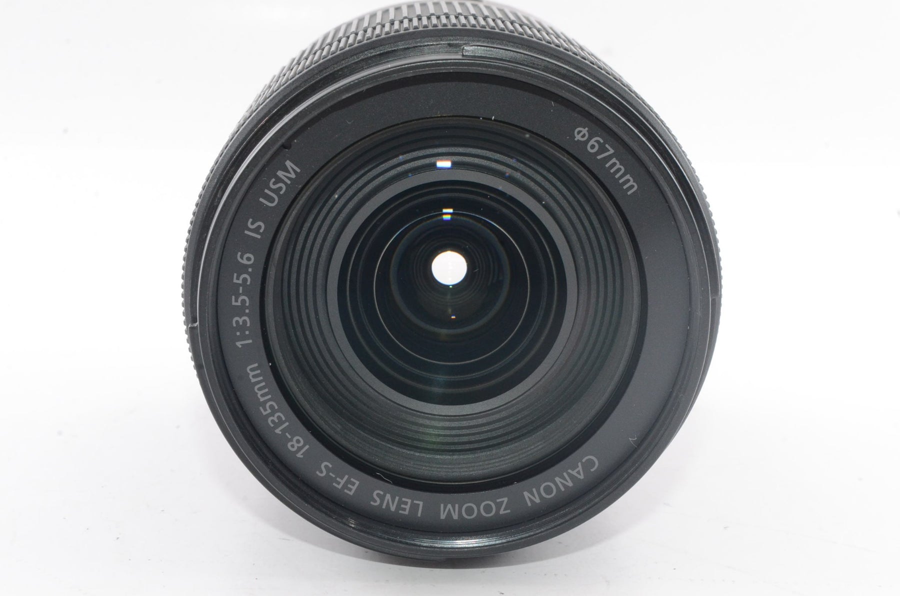 【外観並級】Canon 標準ズームレンズ EF-S18-135㎜ F3.5-5.6 IS USM APS-C対応