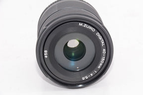 【外観特上級】OLYMPUS M.ZUIKO DIGITAL ED 40-150mm F4.0-5.6 R ブラック