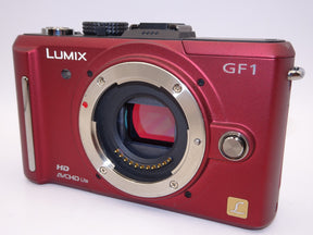 【外観並級】Panasonic LUMIX GF1 ボディ DMC-GF1 レッド