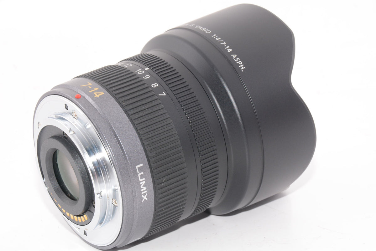 【外観特上級】パナソニック 広角ズームレンズ マイクロフォーサーズ用 ルミックス G VARIO 7-14mm/F4.0 ASPH.