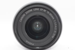 【外観特上級】Canon 標準ズームレンズ EF-M15-45mm F3.5-6.3IS STM(シルバー) ミラーレス一眼対応 EF-M15-45ISSTMSL