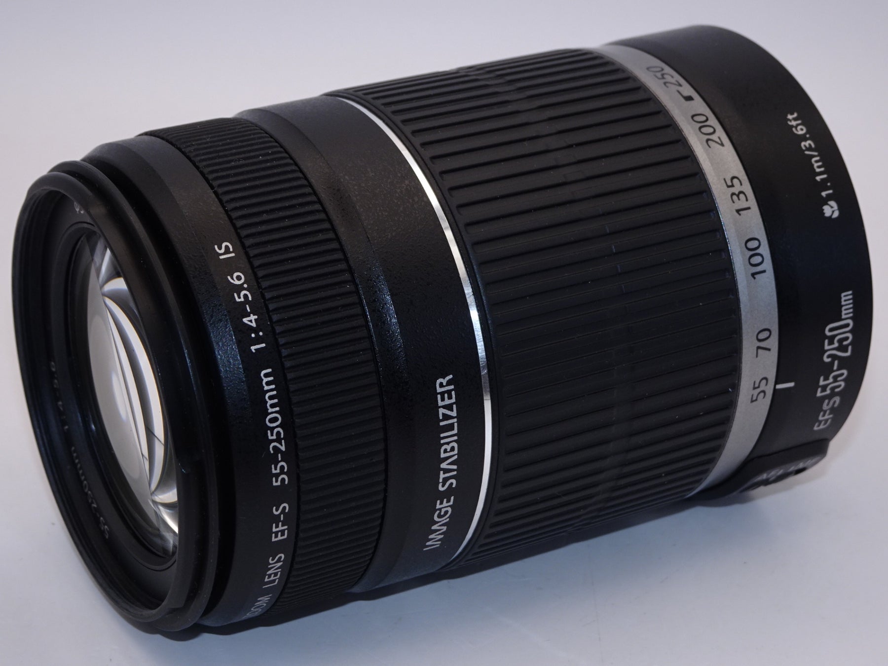 【外観特上級】Canon 望遠レンズ EF-S55-250mm F4-5.6 IS