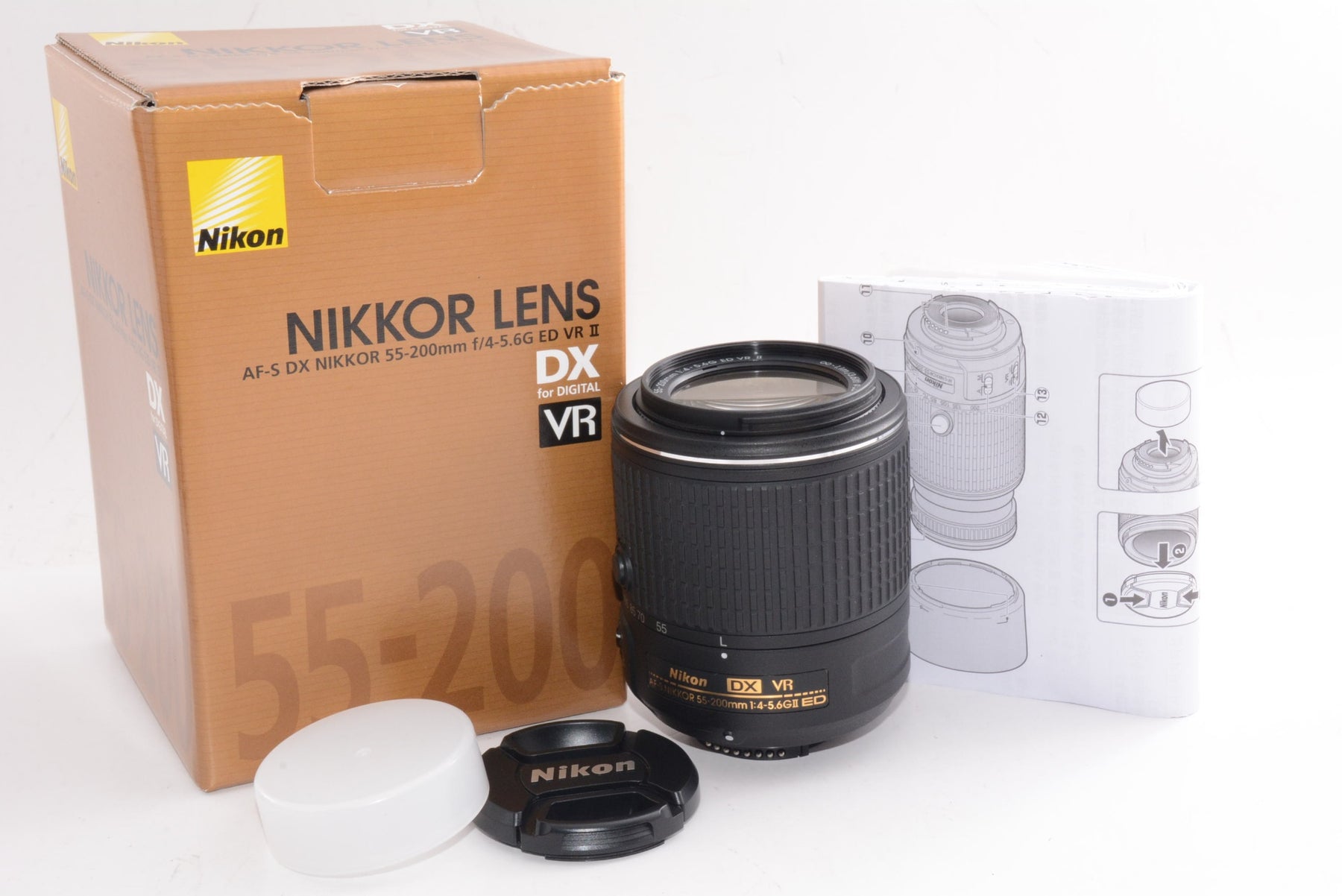 【外観特上級】Nikon ニコン AF-S DX NIKKOR 55-200mm f4-5.6G ED VR II