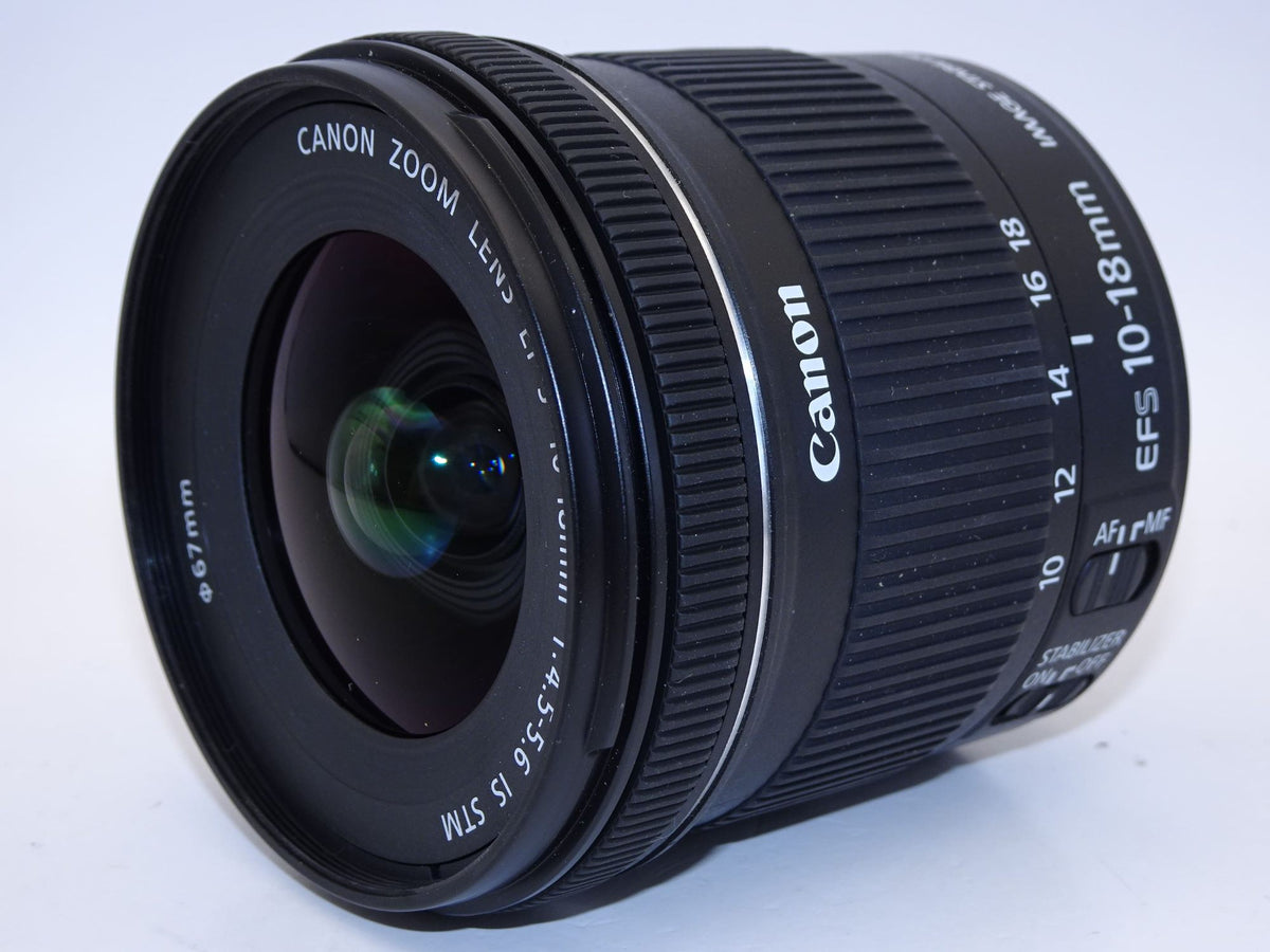 【外観特上級】Canon 超広角ズームレンズ EF-S10-18mm F4.5-5.6 IS STM