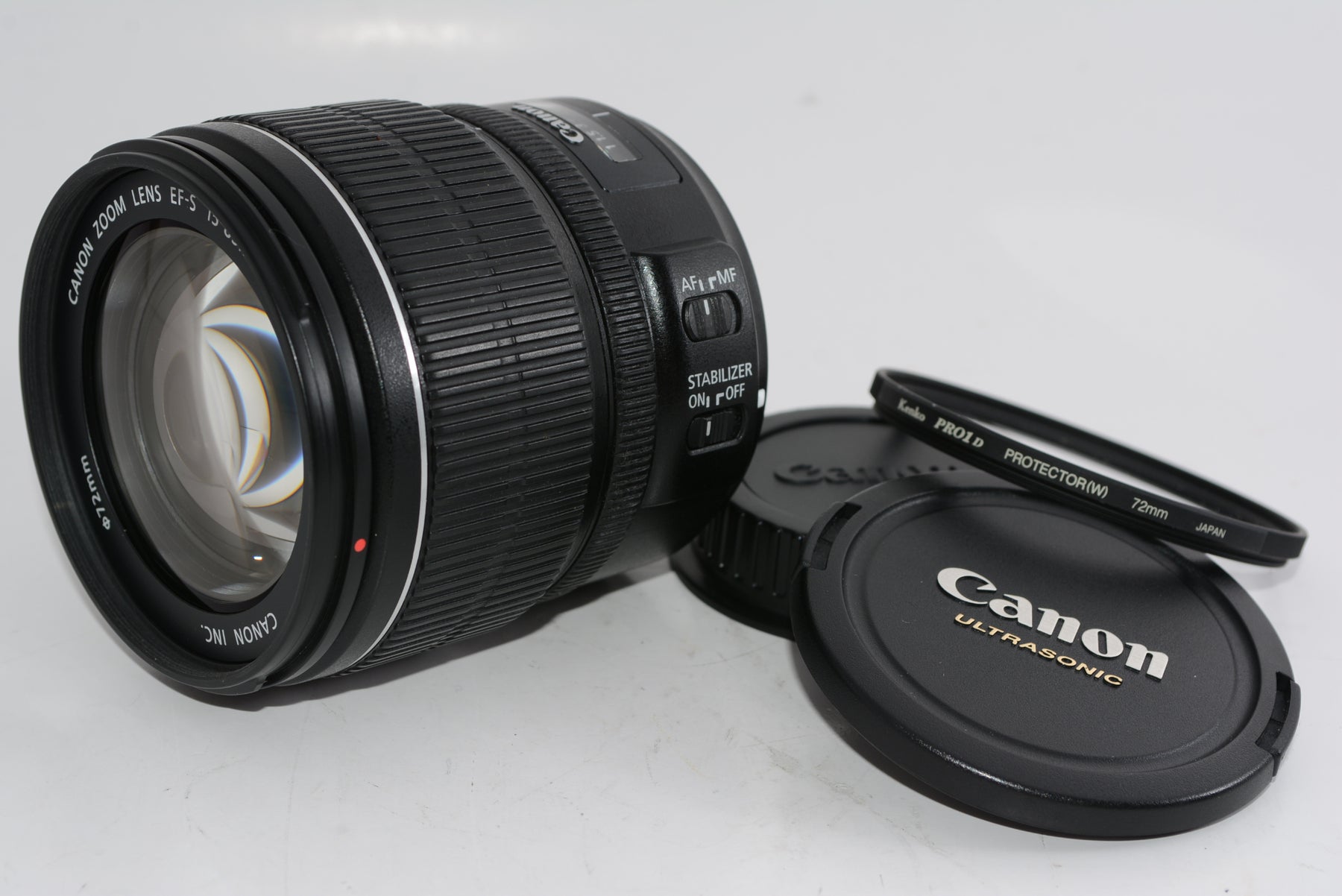 【外観並級】Canon 広角ズームレンズ EF-S15-85mm F3.5-5.6 IS USM APS-C対応