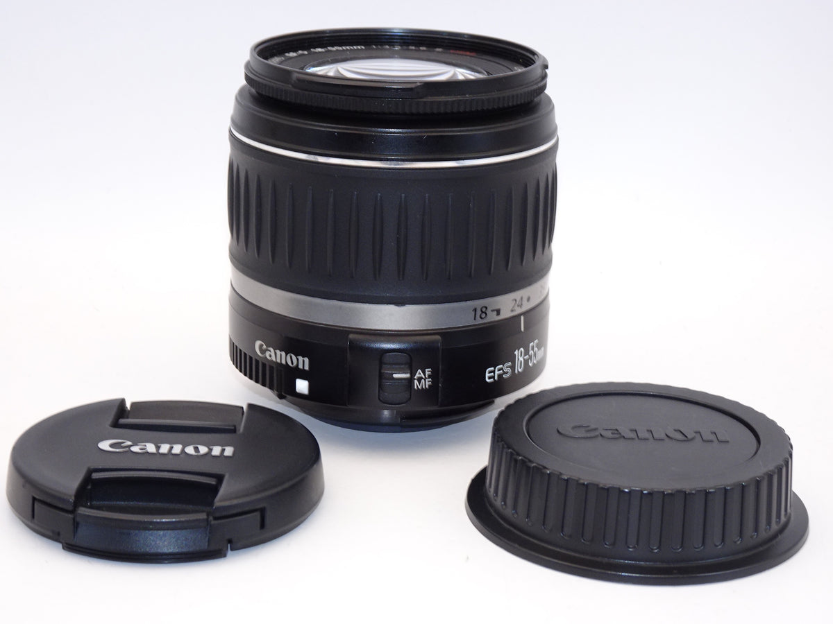【外観特上級】Canon EF-S レンズ 18-55mm F3.5-5.6 II USM