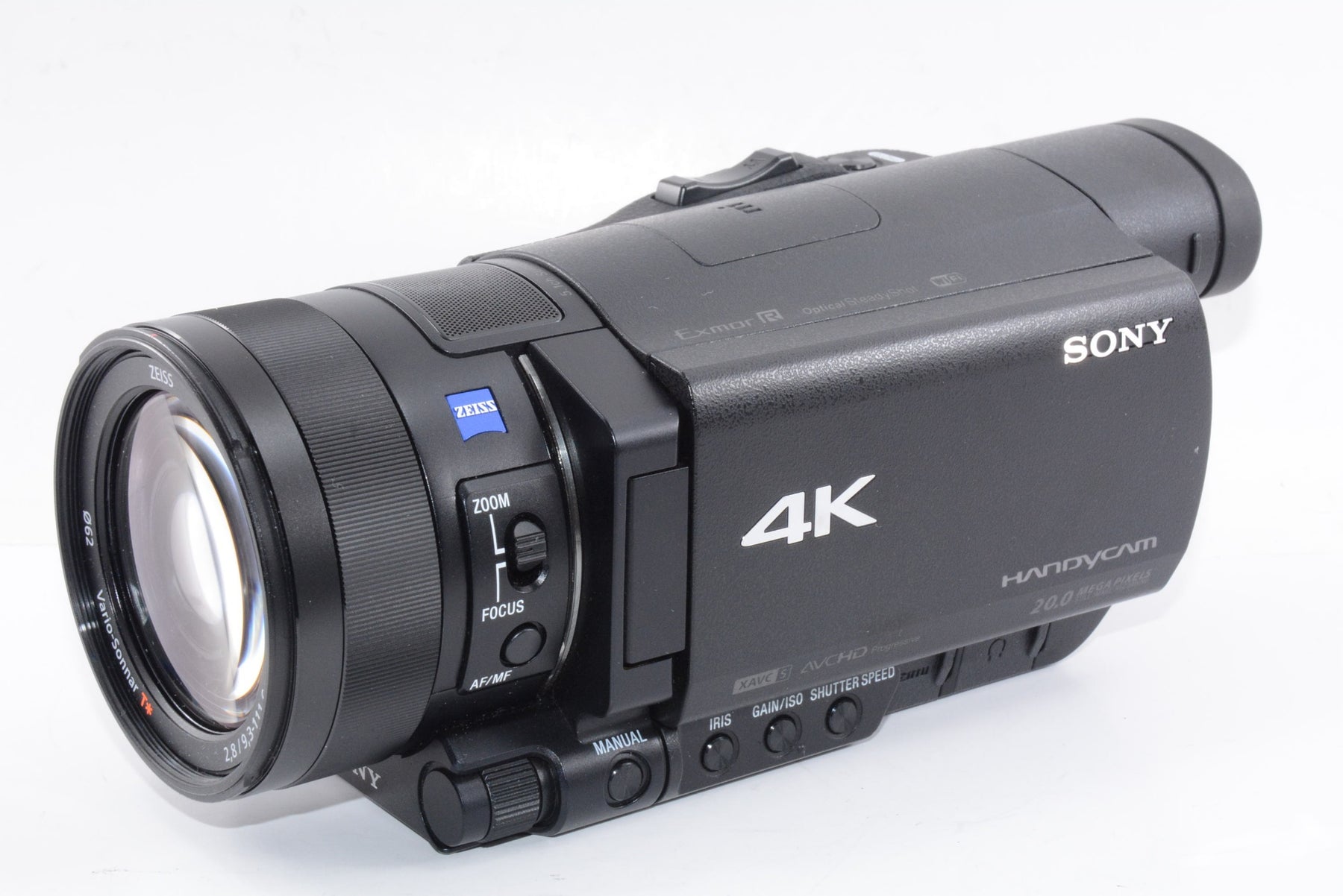 【外観特上級】ソニー SONY ビデオカメラ FDR-AX100 4K 光学12倍 ブラック Handycam FDR-AX100 BC
