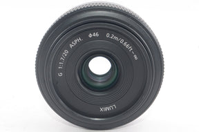 【外観特上級】パナソニック ルミックス G 20mm/F1.7 ASPH. H-H020