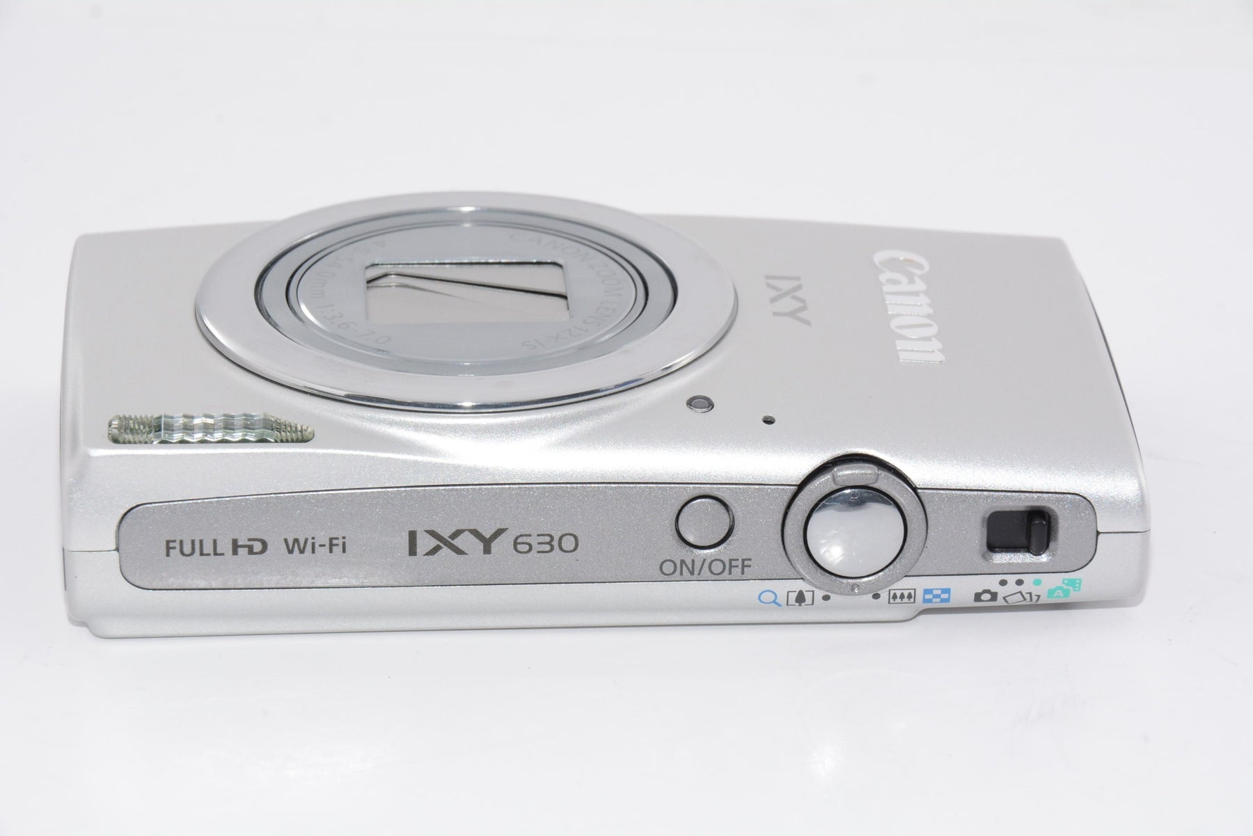 【外観特上級】Canon デジタルカメラ IXY 630 光学12倍ズーム シルバー IXY630(SL)